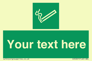 Custom E-Cigarettes/Vaping Permited Sign